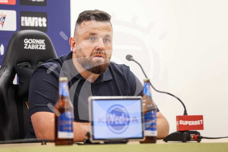 Sport: GORNIK ZABRZE KONFERENCJA PRASOWA - Agencja Fotograficzna